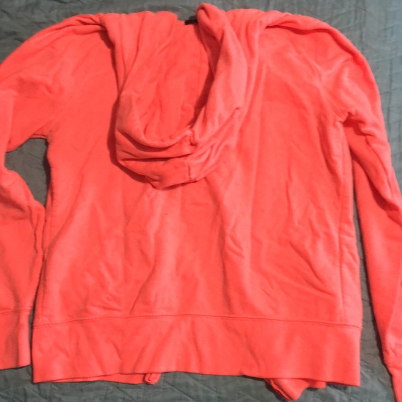 Ladies orange gap zip up - Picture 2 of 2